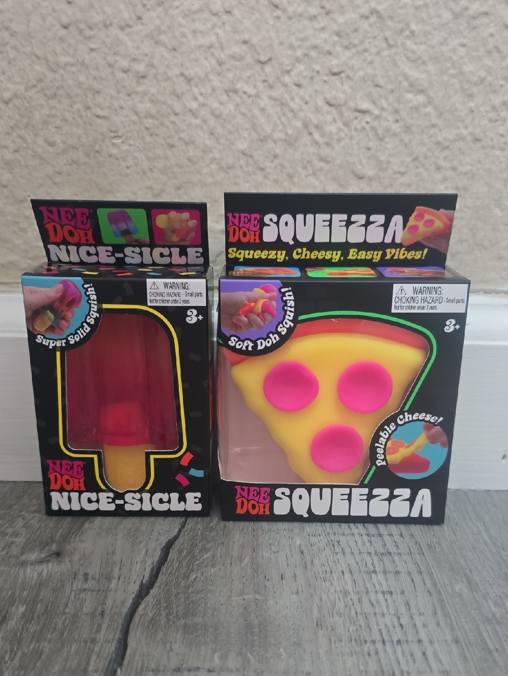 Needoh Squeezza Pizza Slice & Nice-sicle